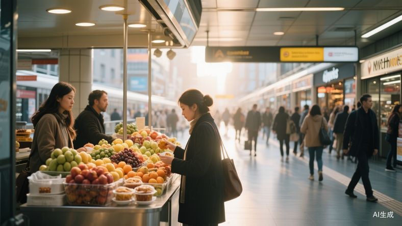 从卖早餐到卖榴梿,地铁站快被爆改成商场B1层了